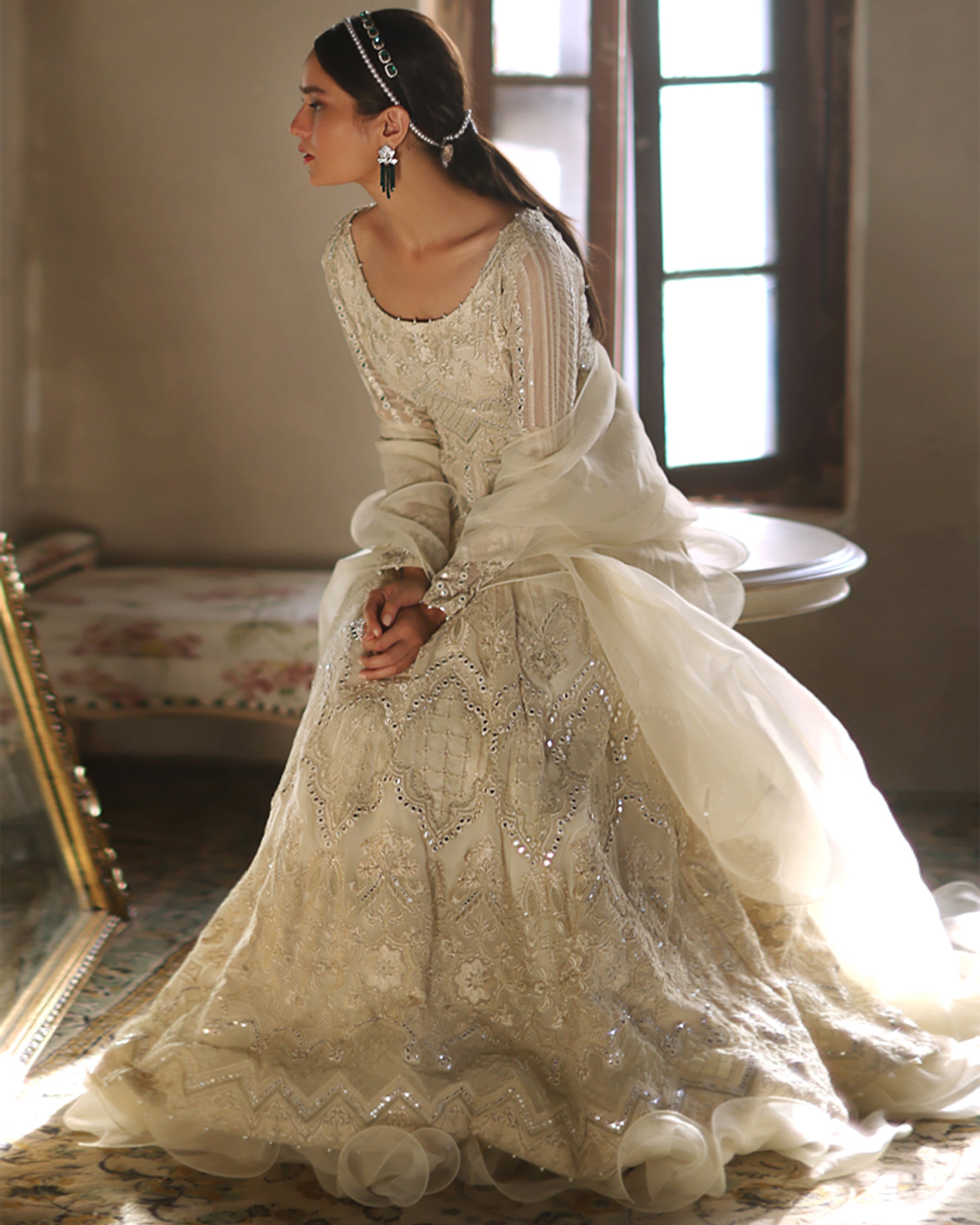 Unstitched Velora Chiffon Couture