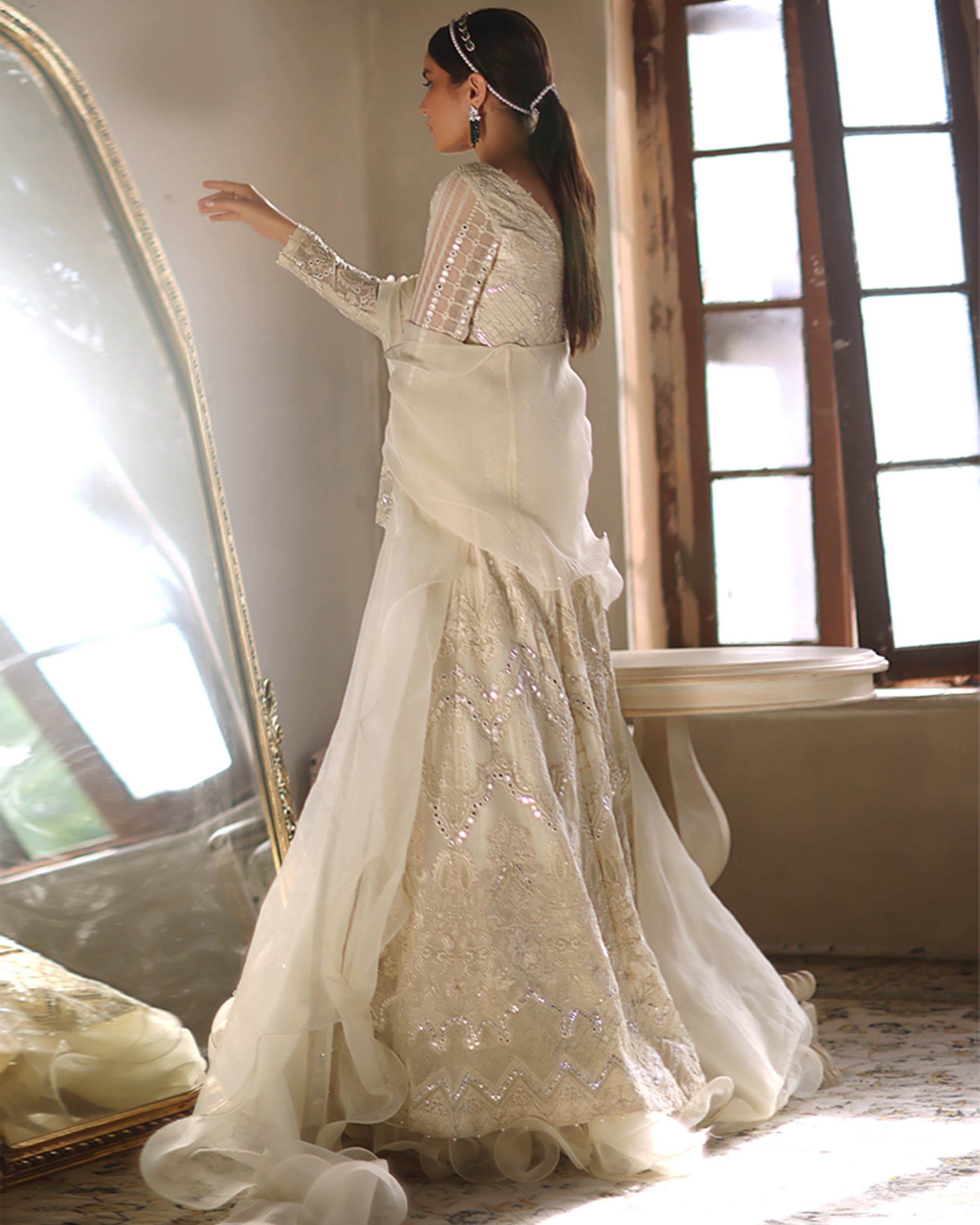 Unstitched Velora Chiffon Couture