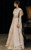 Unstitched Organza Embroidered Blouse And Skirt