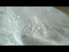 Unstitched Organza Embroidered Blouse And Skirt